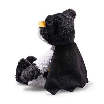 Teddybär Batman 29cm bunt, Kuscheltier Superheld, ideal für Kinder und Fans, Plüsch Bär im Batman Look, aus kuschelweichem Plüsch